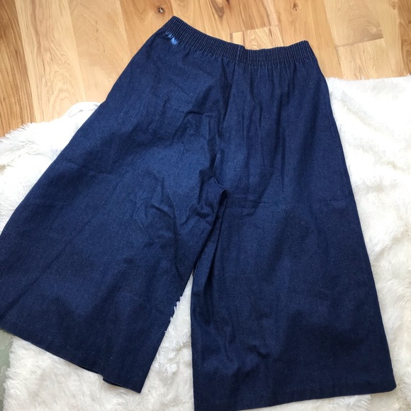 Vintage Katie Brook Gaucho Wide Leg Jeans - Picture 6 of 6